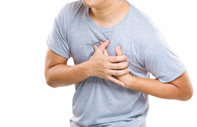 Choroba niedokrwienna serca występuje przy uszkodzeniu naczyń tętniczych.